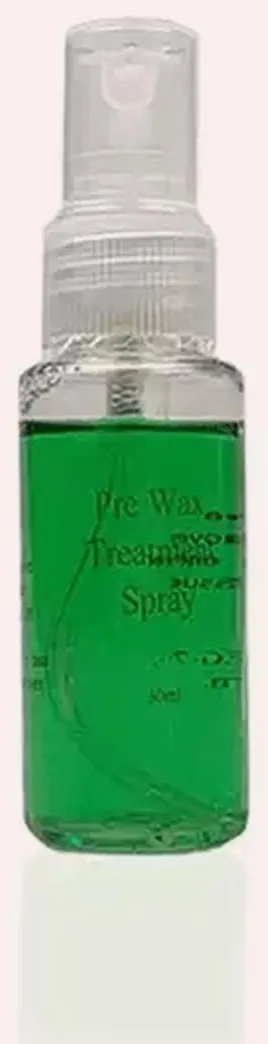 Pre-wax treatment spray bottle