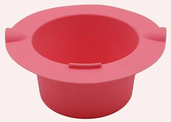 Collapsible silicone bowl accessory 200ml