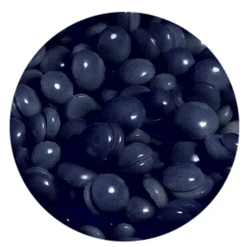 Sapphire hard wax beans, colour swatch