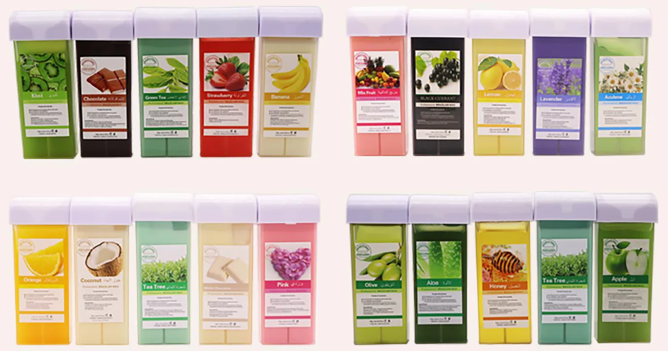 Pre-packaged block cartridges, retail prints rollon 100g